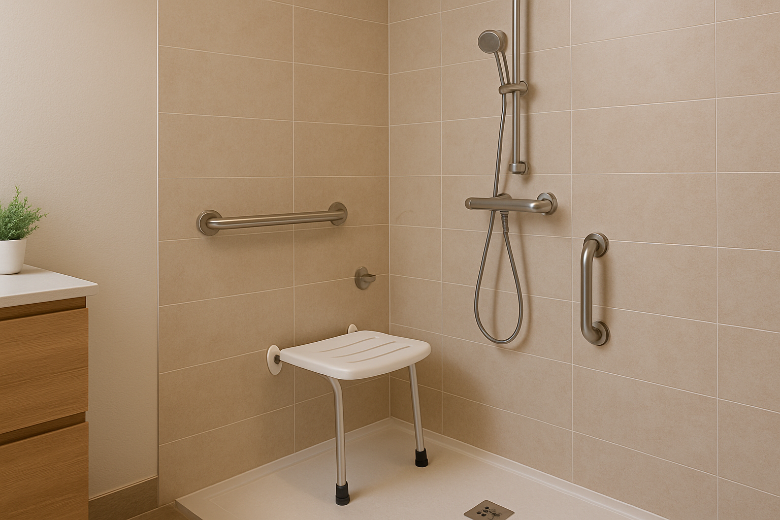 Barres d’appui et siège